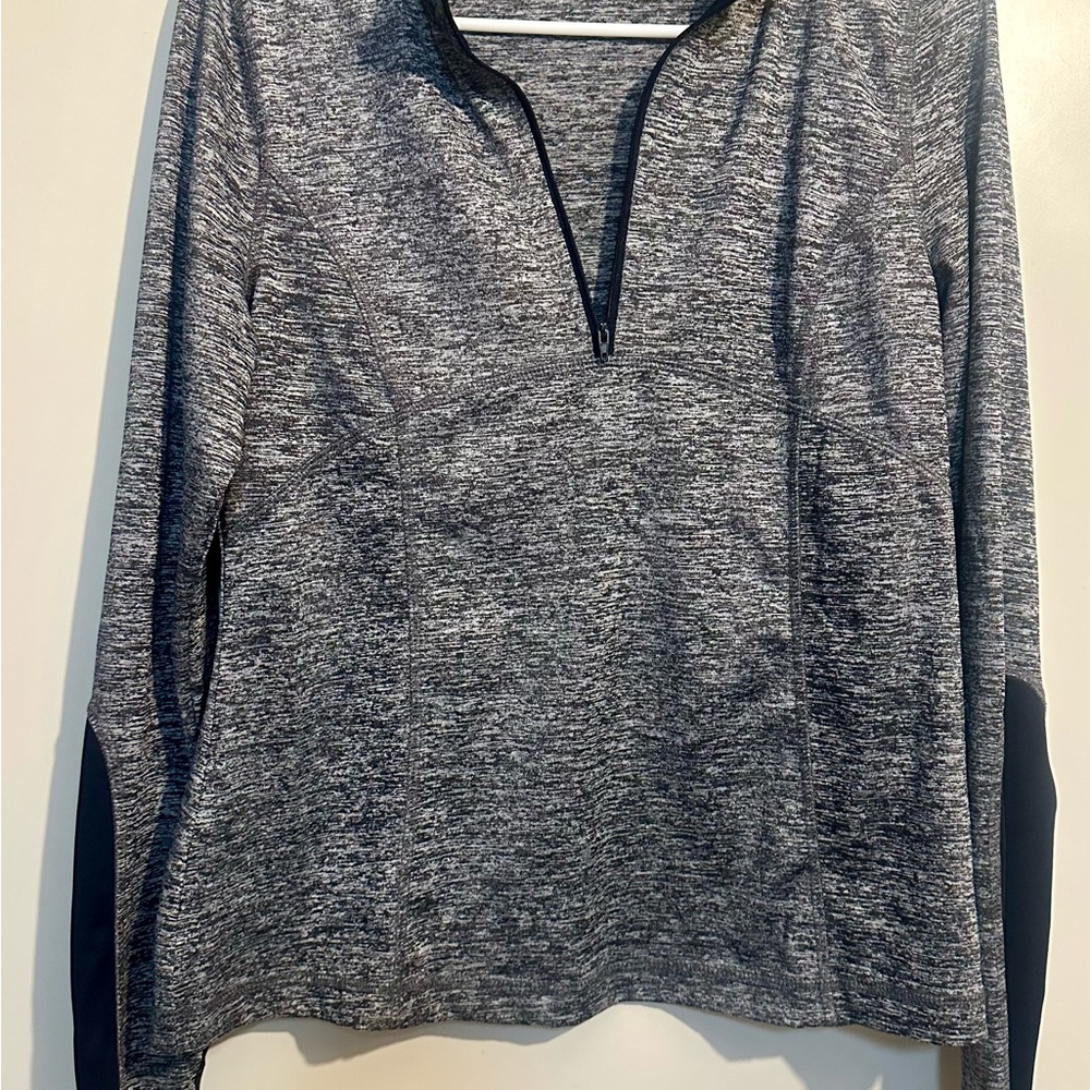 Gray athletic Pullover